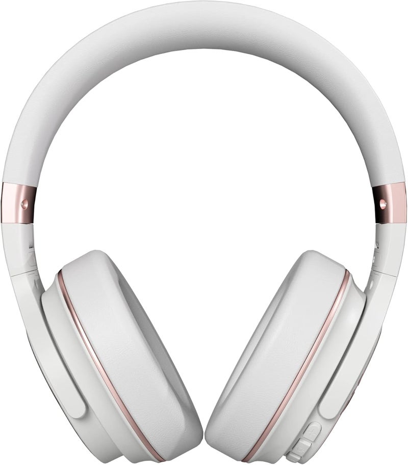 Raycon Everyday Wireless Bluetooth Over Ear Headphones, with Active Noise Cancelling, Awareness Mode and Built in Microphone, IPX 4 Water Resistance, 38 Hours of Battery Life (Rose Gold) - Image 3