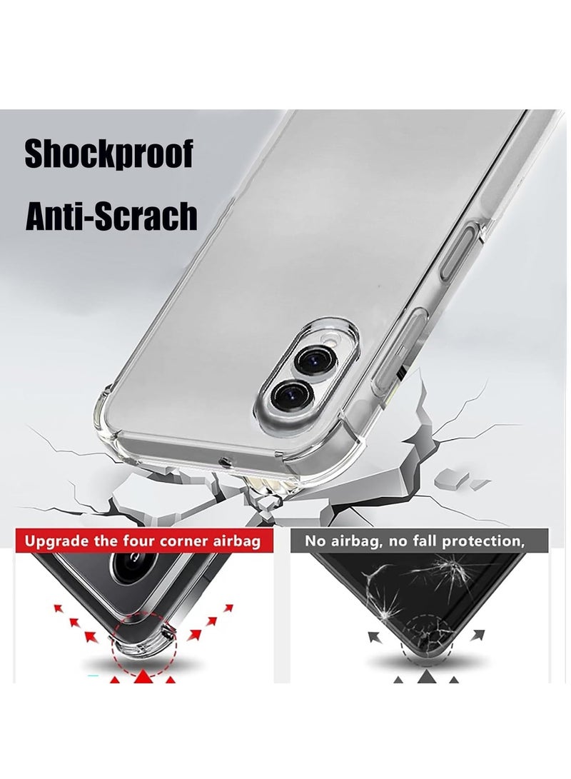 MIGOFAST Samsung S25 Edge Case for Samsung Galaxy S25 Edge Case Clear[Shockpoof Grade Protection Reinforced Corners Slim Fit Flexible TPU Bumper Phone Case for S25 Edge Cover Clear - Image 3