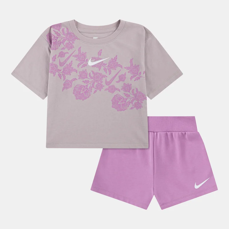 Nike Kids' Lace It Up T-Shirt and Shorts Set