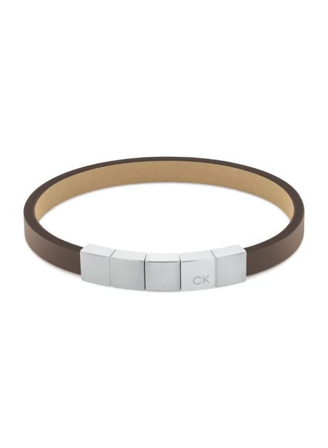 CALVIN KLEIN LEATHER BRACELET