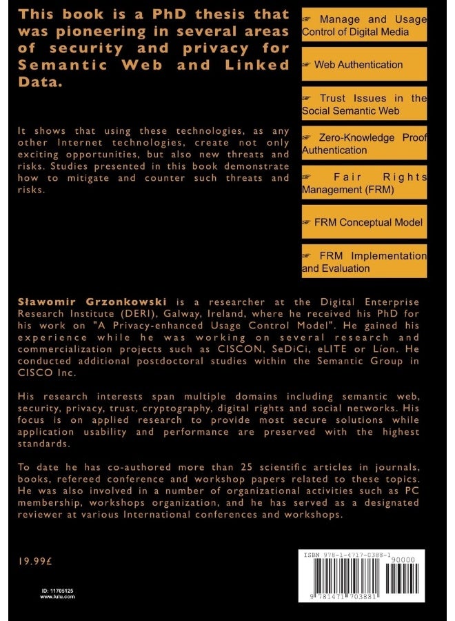 Semantic Web Security: A Privacy-enhanced Usage Control Model  - Image 2