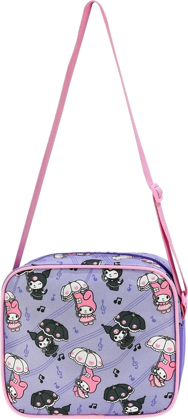 اسبويك New Season Love Kuro Patterned Girls School Bag Set of 2 (School Bag Lunch Box)