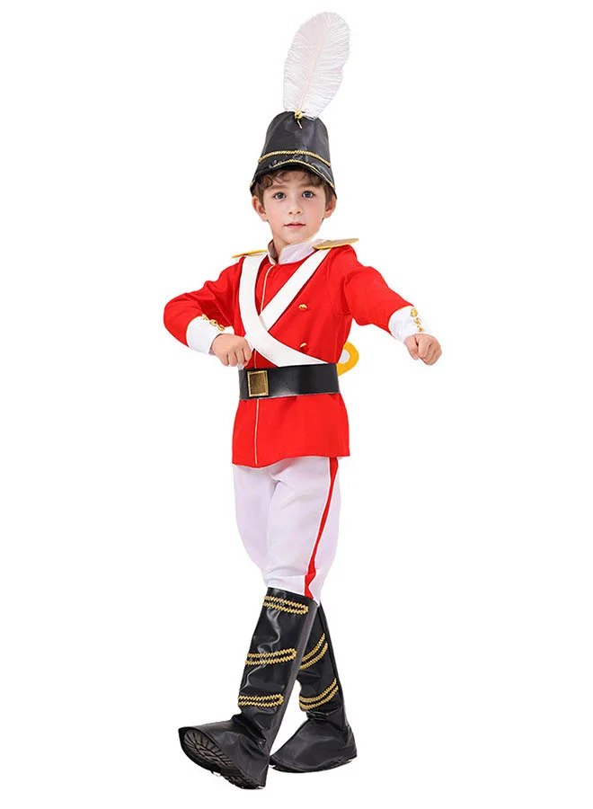 ليتل سربرايز بوكس صندوق المفاجآت الصغير، زي الحارس الملكي البريطاني للأطفال، تنكري للهالوين، مقاس - سنة