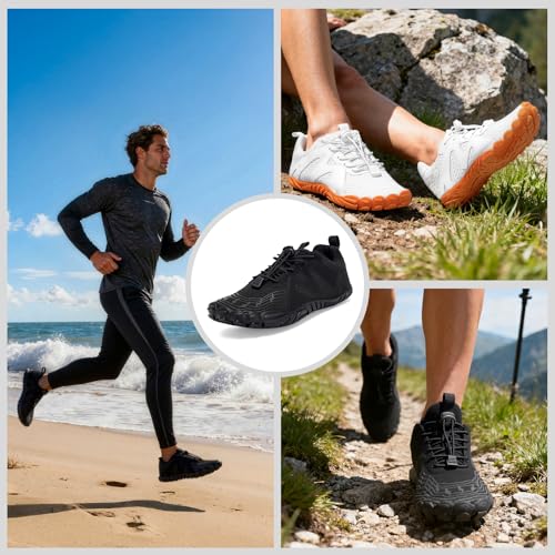 ELETON Barefoot Shoes Women Men Footwear Wide Toe Box Hiking Zero Drop NonSlip QuickDry River Boat Pool Beach Water Shoes Lightweight Swimming Running Walking Sneakers Unisex - Image 3