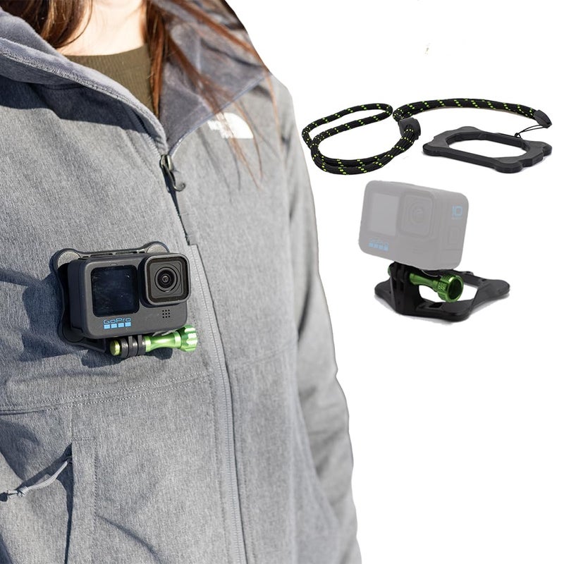 SNAP Mounts Magnetic Action Camera Chest Mount for GoPro & DJI Osmo Action - Image 1