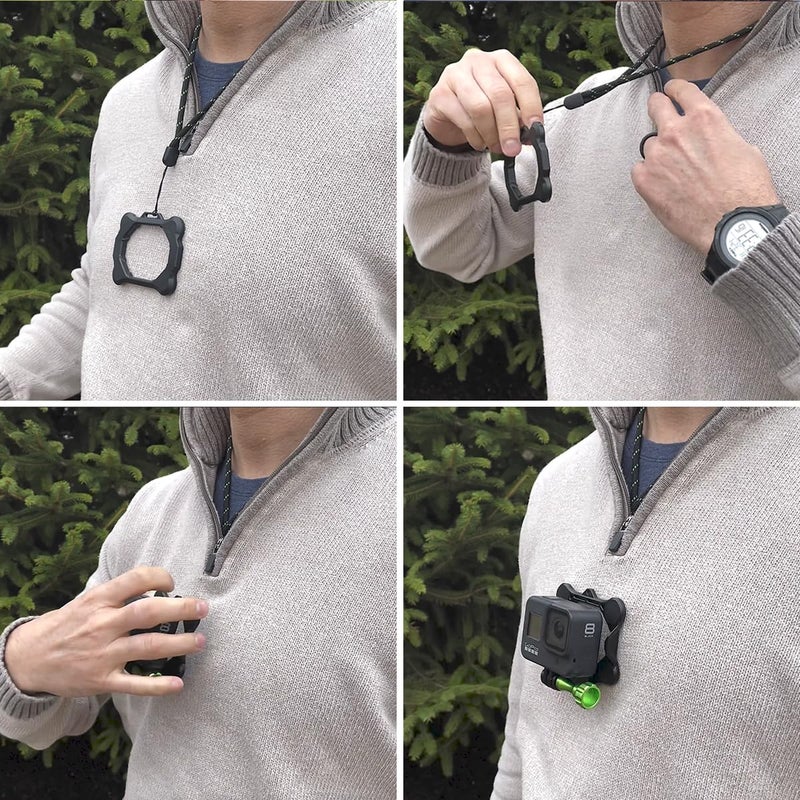 SNAP Mounts Magnetic Action Camera Chest Mount for GoPro & DJI Osmo Action - Image 5