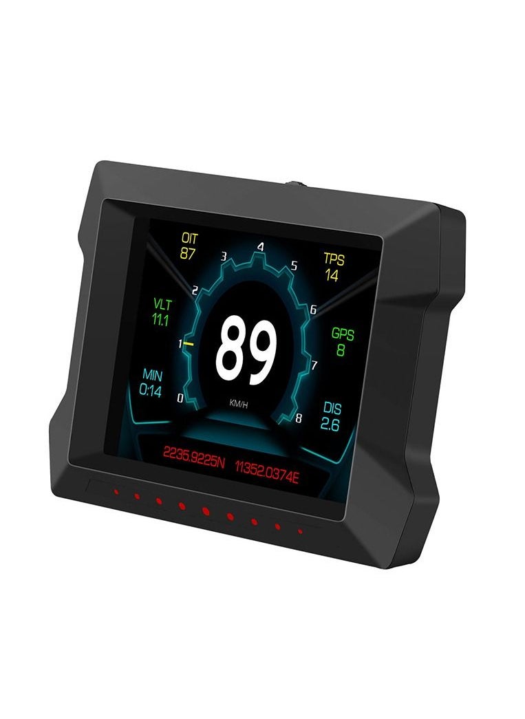 GULFLINK GULFLINK Head Up Display OBD LCD Vehicle Speed Meter  - Image 1