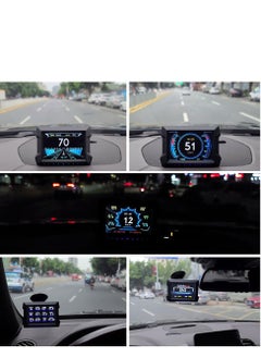 GULFLINK GULFLINK Head Up Display OBD LCD Vehicle Speed Meter  - Image 2