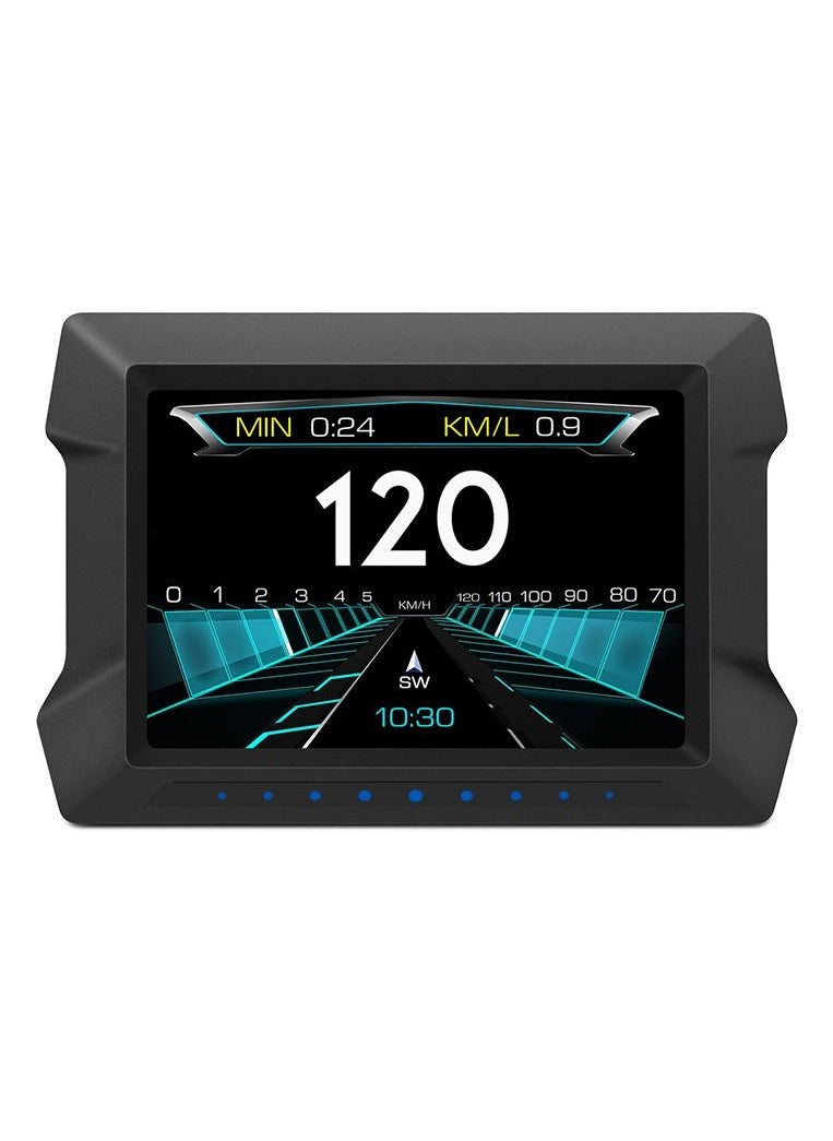 GULFLINK Head Up Display OBD LCD Vehicle Speed Meter