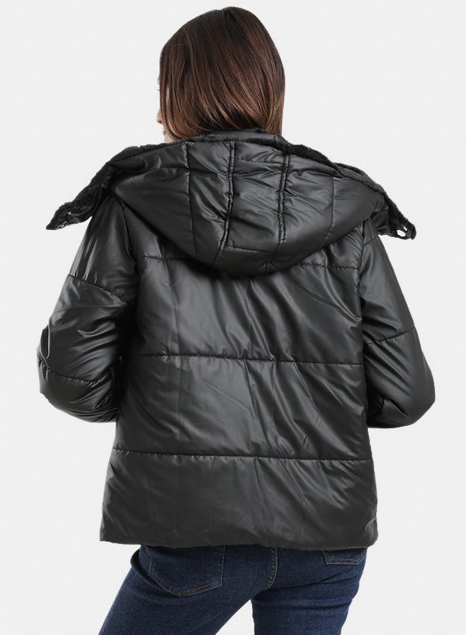 Carina Zip-Up Puffer Jacket - Image 4