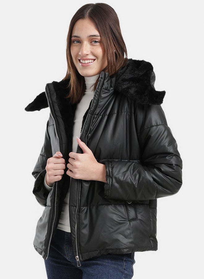 Carina Zip-Up Puffer Jacket - Image 2