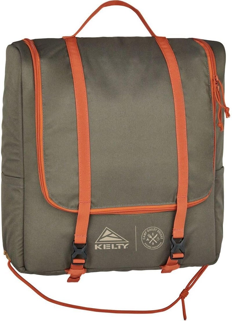 Kelty Camp Galley Deluxe – Camp Kitchen Organization Kit, Deep Pockets, Paper Towel Holder, Zippered Compartments for Outdoor Cooking Essentials - Image 1