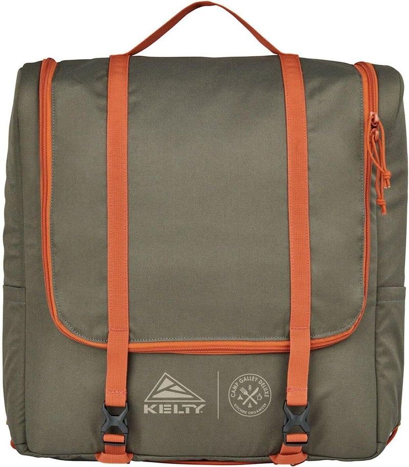 Kelty Camp Galley Deluxe – Camp Kitchen Organization Kit, Deep Pockets, Paper Towel Holder, Zippered Compartments for Outdoor Cooking Essentials - Image 3