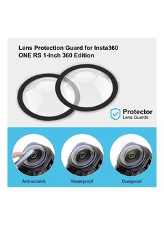 Y&D Dual Lens Guard PC Protective Case for Insta360 ONE RS 1-Inch 360 Edition Protector Screen Protection Kit Sports Camera Accessories  - Image 5