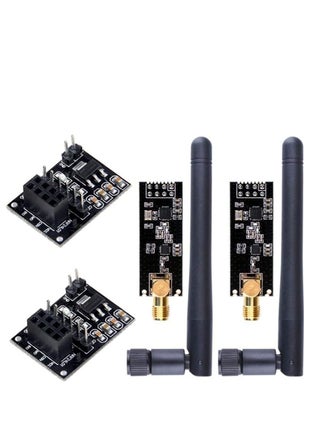 2PCS NRF24L01+PA+LNA RF Transceiver Module with SMA Antenna – 2.4 GHz, 1100m – Breakout Adapter Compatible with Arduino - pzsku/ZD399B24352969684CCE1Z/45/1741977698/eec0cb96-57c9-42b5-b9ce-69cd2228e6f8