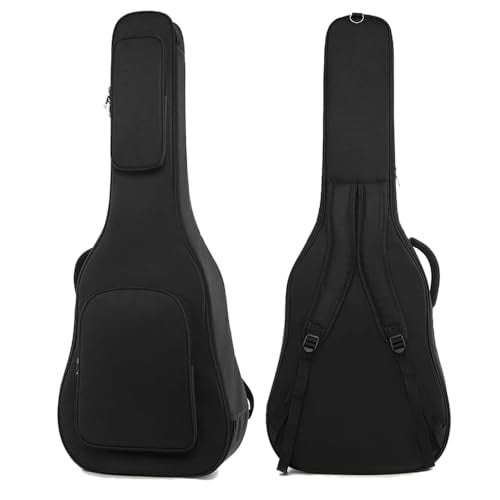 IMAGINEA 41 Inch Guitar Bag Heavy Padded Acoustic Guitar Gig Covers Bag Case for Guitar with 5 Picks, Adjustable Shoulder Strap Bags for Dust-Proof & Oxford Water-Resistant Soft Bags - Image 5