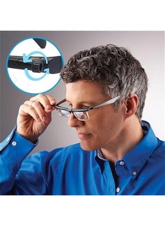 Generic Adjustable Glasses, FlexVision Focal Adjustable Dial Vision Reading Eyeglasses Reading Glasses Near Far Sight Glasses  - Image 3
