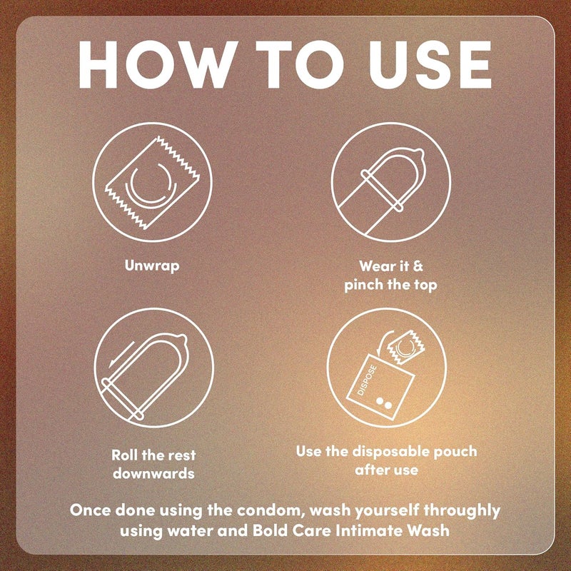 Bold Care 404 Ultra Thin Flavored Condoms Combo Pack - Image 5