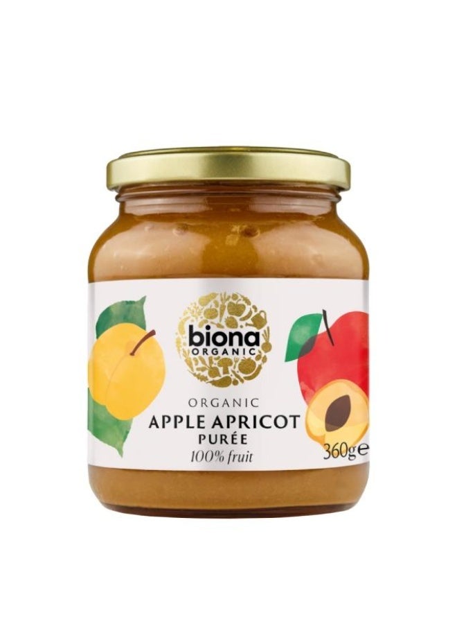 Fruit Puree, Apple & Apricot - 350g, Netherlands