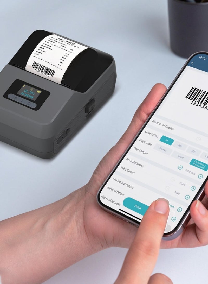 GREEN LION Thermal Printer with 203 DPI Resolution - Image 2