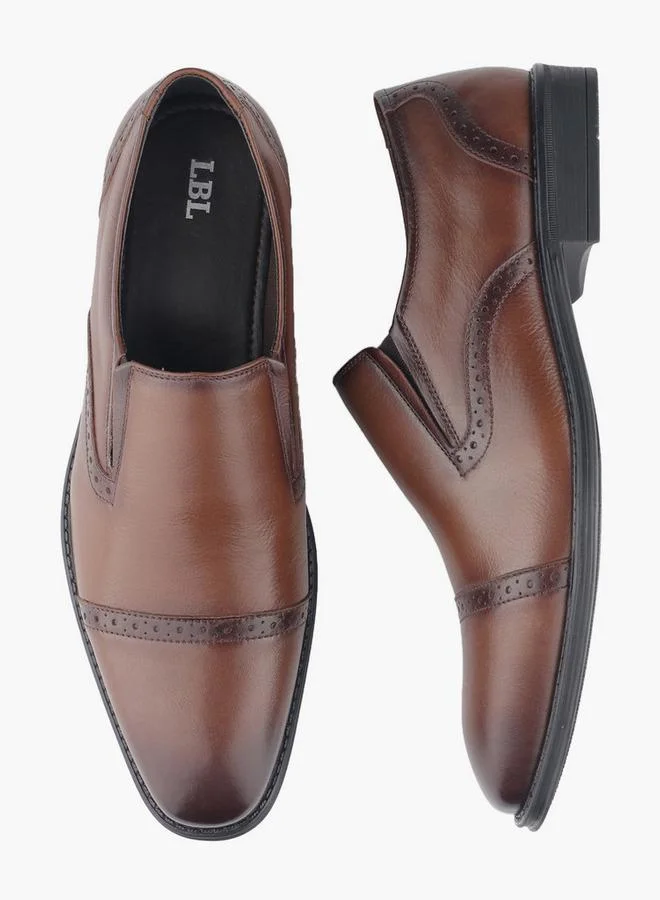 LBL By Shoexpress Men Slip-On Leather Loafers