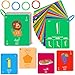 Kasfalci 48 Arabic Flash Cards for KidsToddlerBeginners AdultLearn Arabic Alphabet LettersNumberColorShape Sight WordsEducational Toys with English Transliteration for Classroom Homeschool - Image 2