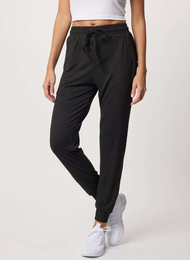 REALESSENTIALS 3 Pack: Women's Ultra-Soft Lounge Joggers Sweatpants Athletic Yoga Pants with Pockets (Available in Plus) - Image 2