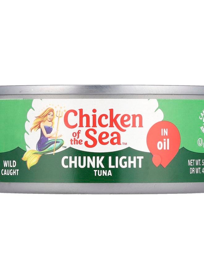 Chicken Of The Sea - Chunk Light Tuna in Oil 5 oz (142 g) - Image 1