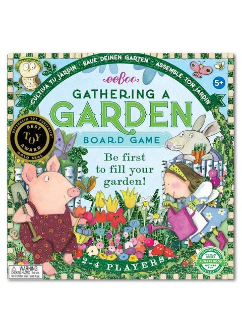 : Gathering A Garden Board Game Educational Games And Activities That Cultivate Conversation Socialization And Skill Building 2+ Players Perfect For Ages 5 And Up