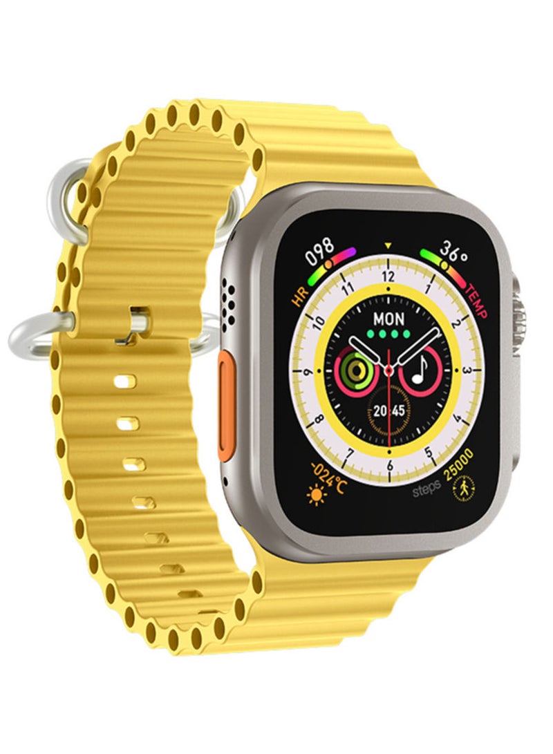 AROAQ HW68 Ultra Smartwatch 200 mAh Long Battery Wireless Charging NFC Function Large Display Waterproof Bluetooth Full Touchscreen Smart Watch - Image 1