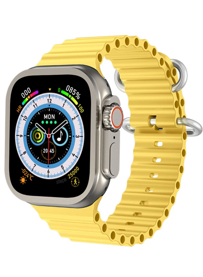 AROAQ HW68 Ultra Smartwatch 200 mAh Long Battery Wireless Charging NFC Function Large Display Waterproof Bluetooth Full Touchscreen Smart Watch - Image 3