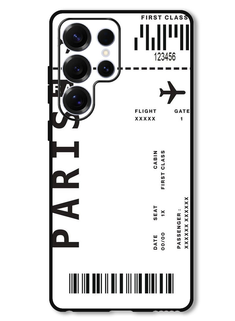 Theodor Protective Case Anti Scratch Shock Proof Bumper Cover For Samsung Galaxy S25 Ultra Paris Pass - Image 1