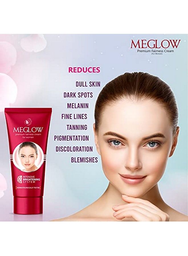 MEGLOW Fairness Face Cream Combo Pack Of 2 For Women 30G Spf 15 ;;Paraben Free Formulation ;; Enriched With Aloe Vera Extract Cucumber Extracts And Vitamin E For Soft Glowing & Radiance Skin - Image 5