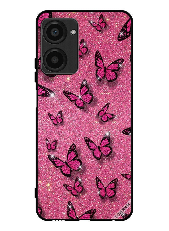 Covernex Protective Case Cover For Realme 10 Pro Glitters & Butterflies - Image 1