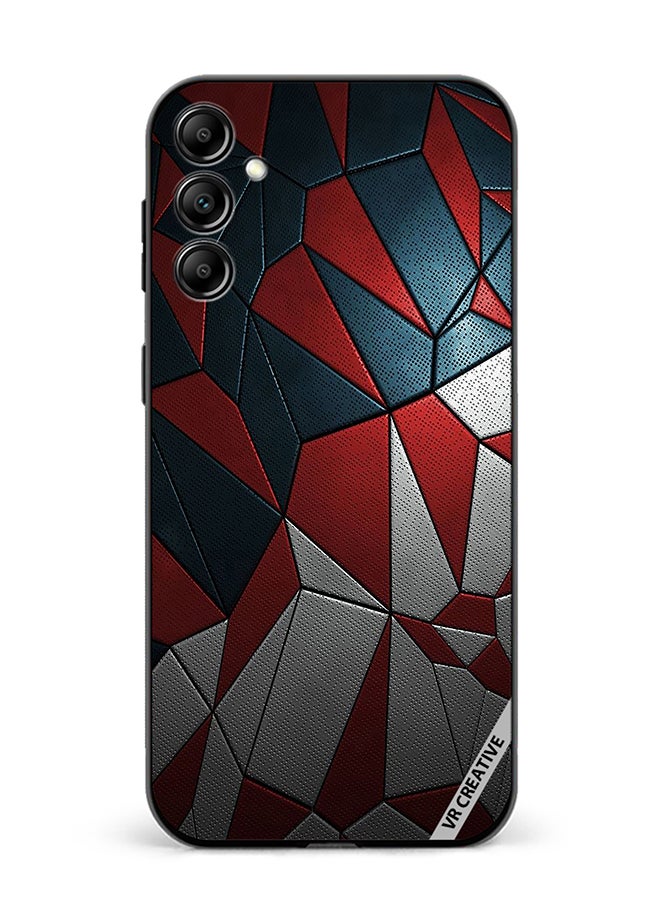 VR CREATIVE Protective Case Cover For Samsung Galaxy A55 Abstract Design Multicolour - Image 1