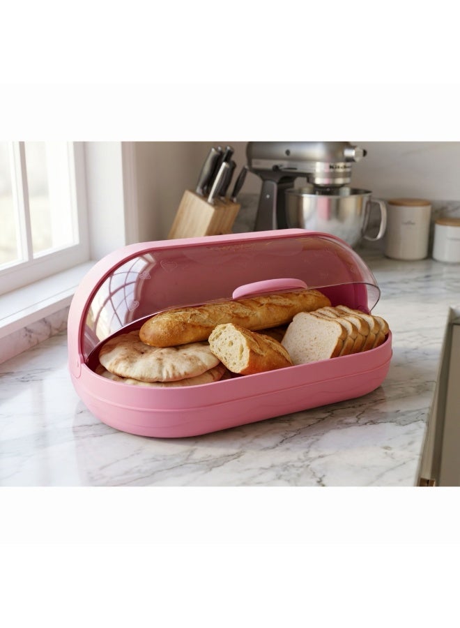 QLUX Plastic Bread Box with Sliding Lid - Image 1