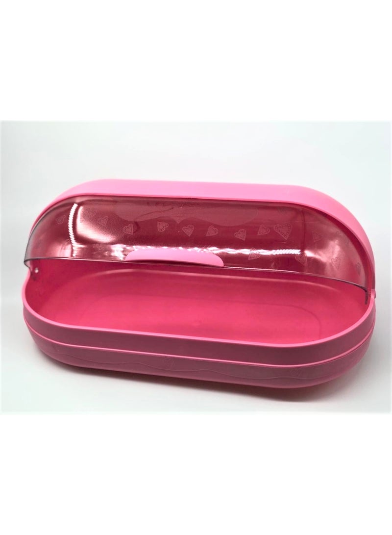 QLUX Plastic Bread Box with Sliding Lid - Image 3
