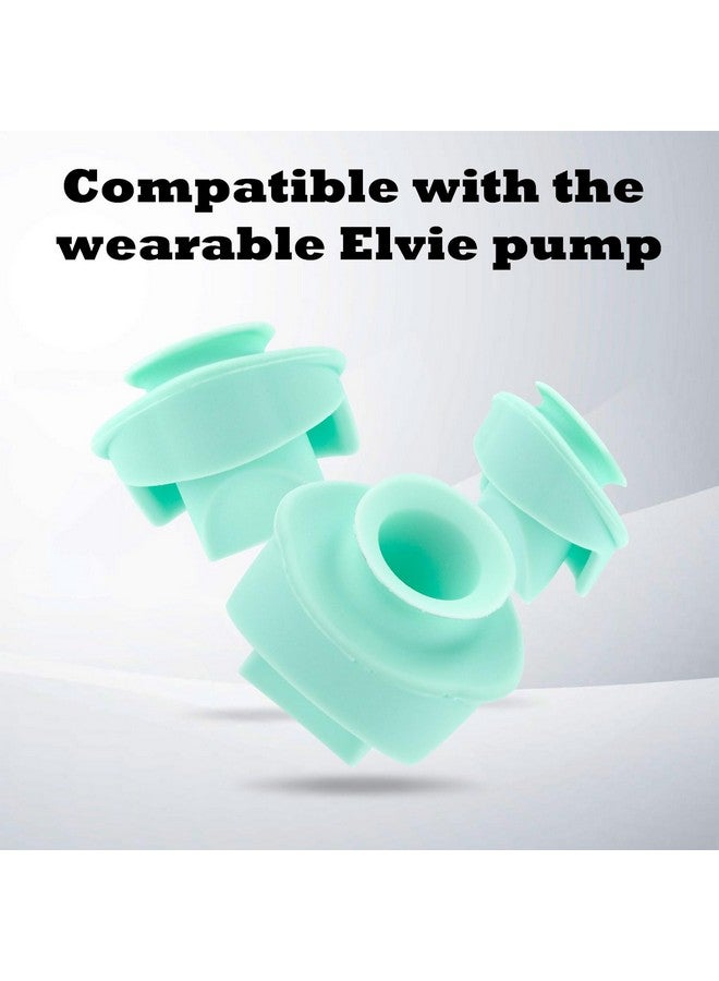 Gosknor 4pcs Silicone Duckbill Valves for Elvie Wearable Breast Pump, Non-Original Breast Pump Parts Replacement Compatible with Elvie Pump Accessories Use with Pump Seals - Image 3
