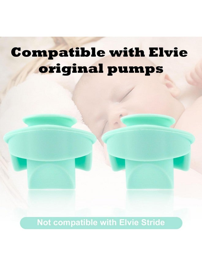Gosknor 4pcs Silicone Duckbill Valves for Elvie Wearable Breast Pump, Non-Original Breast Pump Parts Replacement Compatible with Elvie Pump Accessories Use with Pump Seals - Image 2