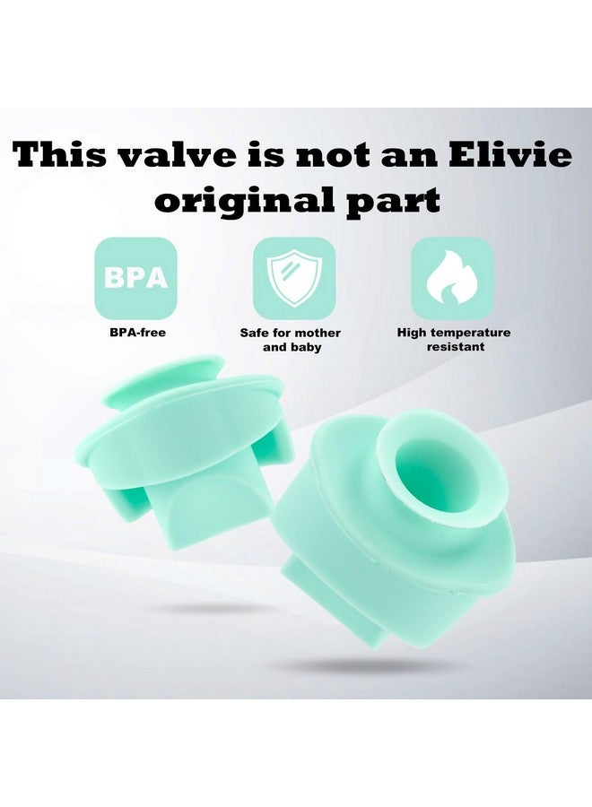 Gosknor 4pcs Silicone Duckbill Valves for Elvie Wearable Breast Pump, Non-Original Breast Pump Parts Replacement Compatible with Elvie Pump Accessories Use with Pump Seals - Image 5