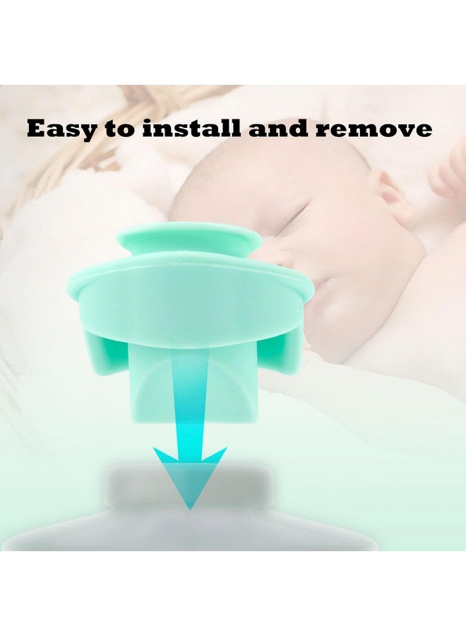 Gosknor 4pcs Silicone Duckbill Valves for Elvie Wearable Breast Pump, Non-Original Breast Pump Parts Replacement Compatible with Elvie Pump Accessories Use with Pump Seals - Image 4