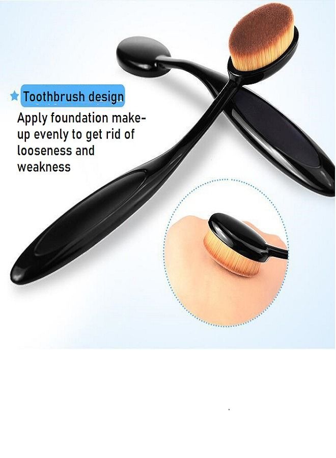 1 piece of makeup foundation make-up painted black - Image 3