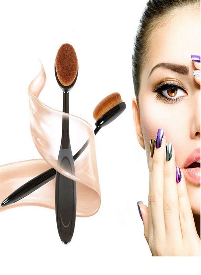 1 piece of makeup foundation make-up painted black - Image 1