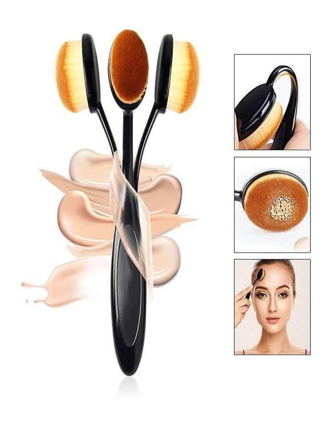 1 piece of makeup foundation make-up painted black - Image 2