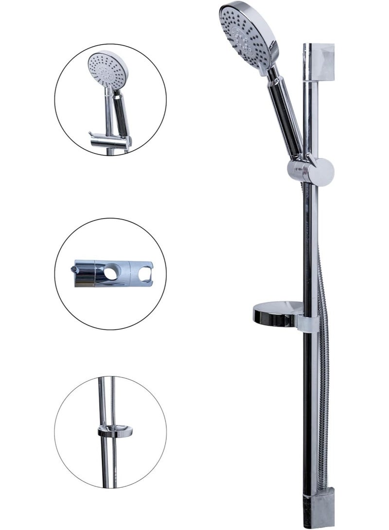 REEF Premium Chrome Shower Kit RF-SK-03 – Value Series with Adjustable Shower Head & Handheld - Image 1