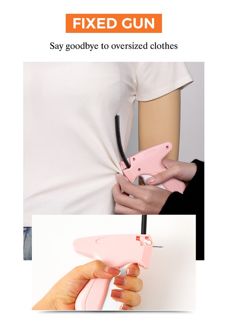 Fine Stitch Gun Stitchy Quick Garment Fastener, Micro Marking Gun for Garments with 5 Fine Needles and 1000 Fasteners, Mini Quick Adhesive Sewing Gun Hemming Tool - Image 3