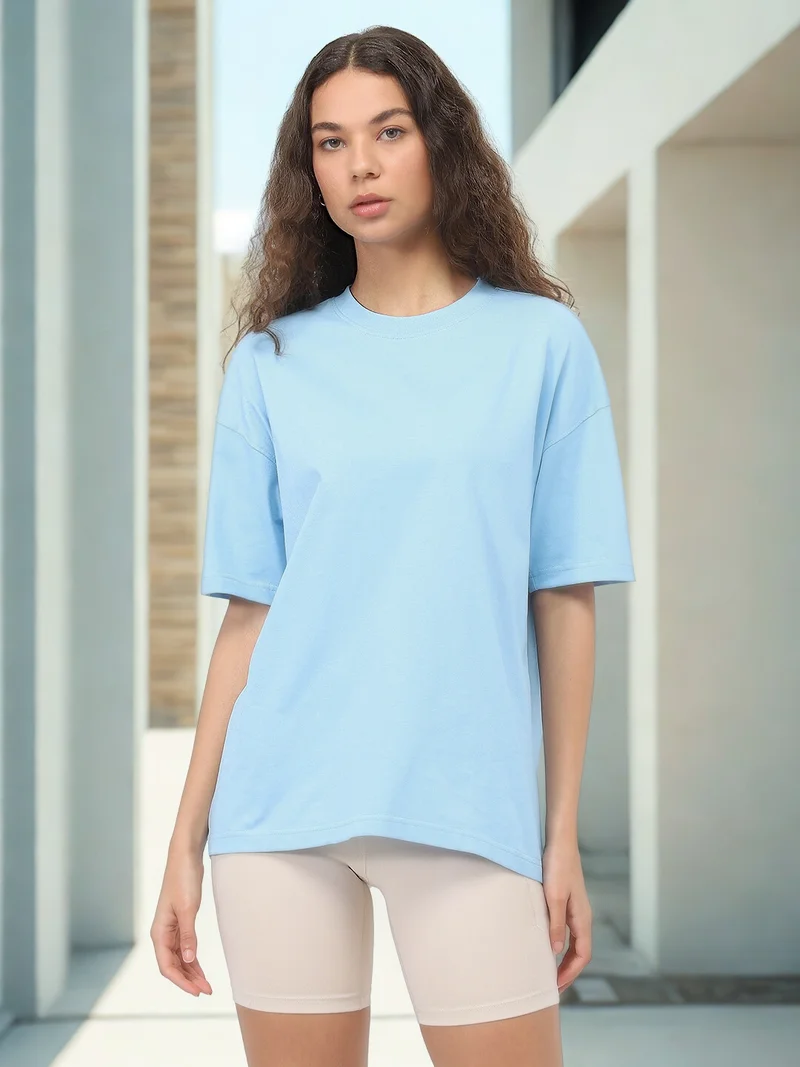 NOBERO Nobero Women Oversized Cotton  T-shirt