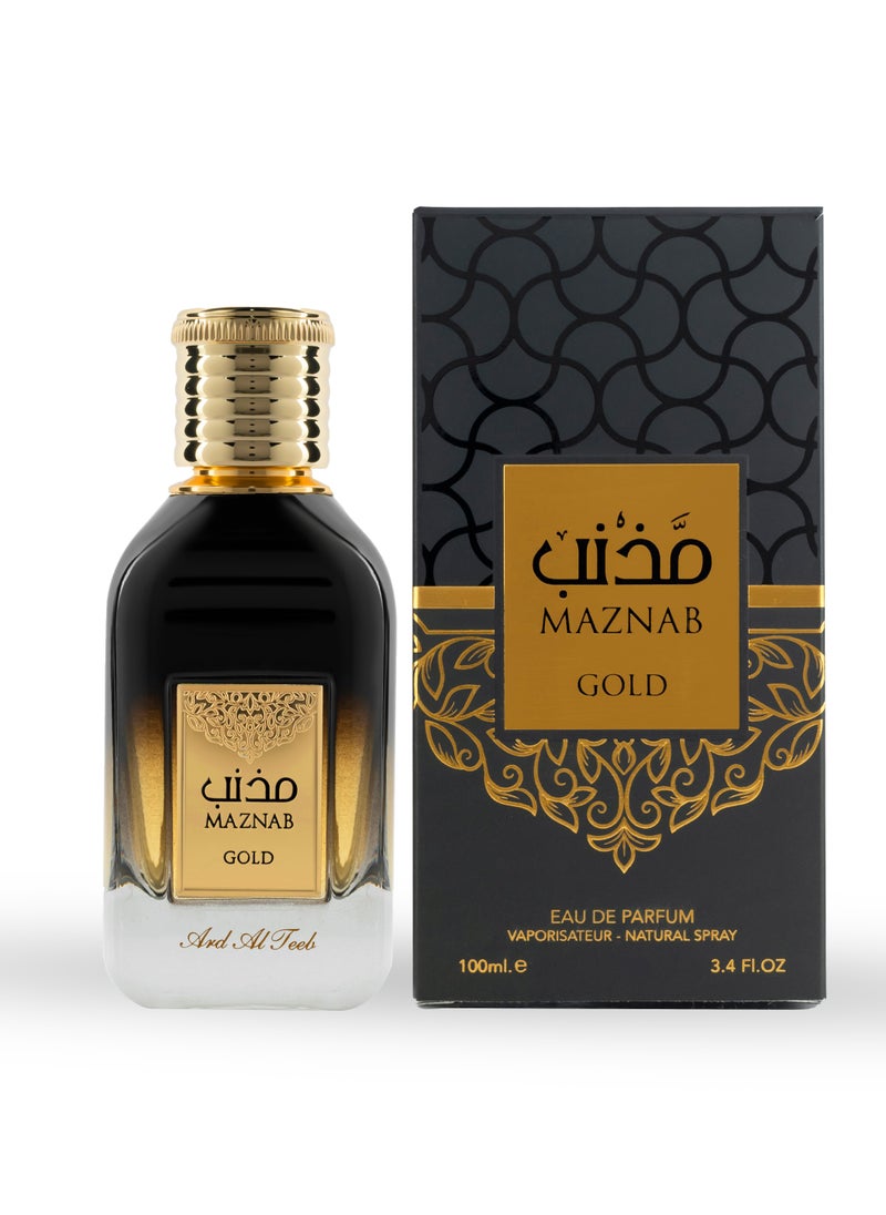 Ard Al Teeb Ard Al Teeb Maznab Gold Eau De Parfum for Female 100 ml  - Image 1