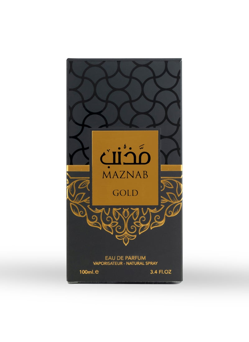 Ard Al Teeb Ard Al Teeb Maznab Gold Eau De Parfum for Female 100 ml  - Image 3
