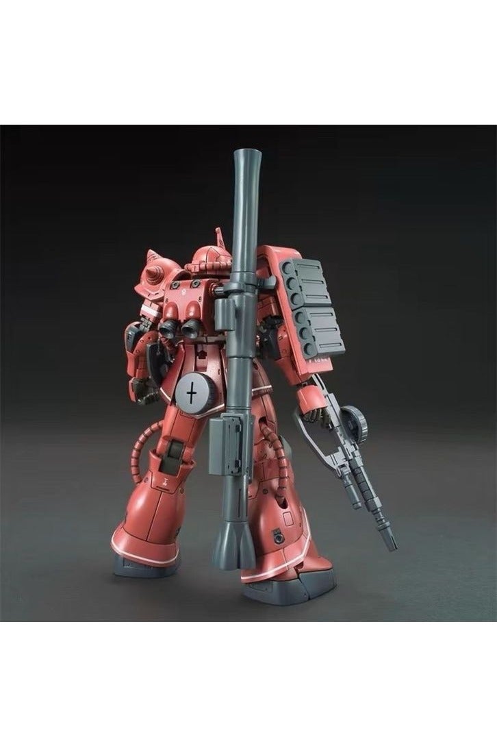 HALAMODO Classic Mecha Building Model , Red Armor Figure, Anime Collectible, Creative Birthday Gift For Boys And Girls  - Image 2